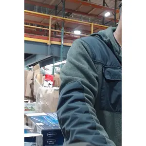 Green Fleece Activewear Jacket