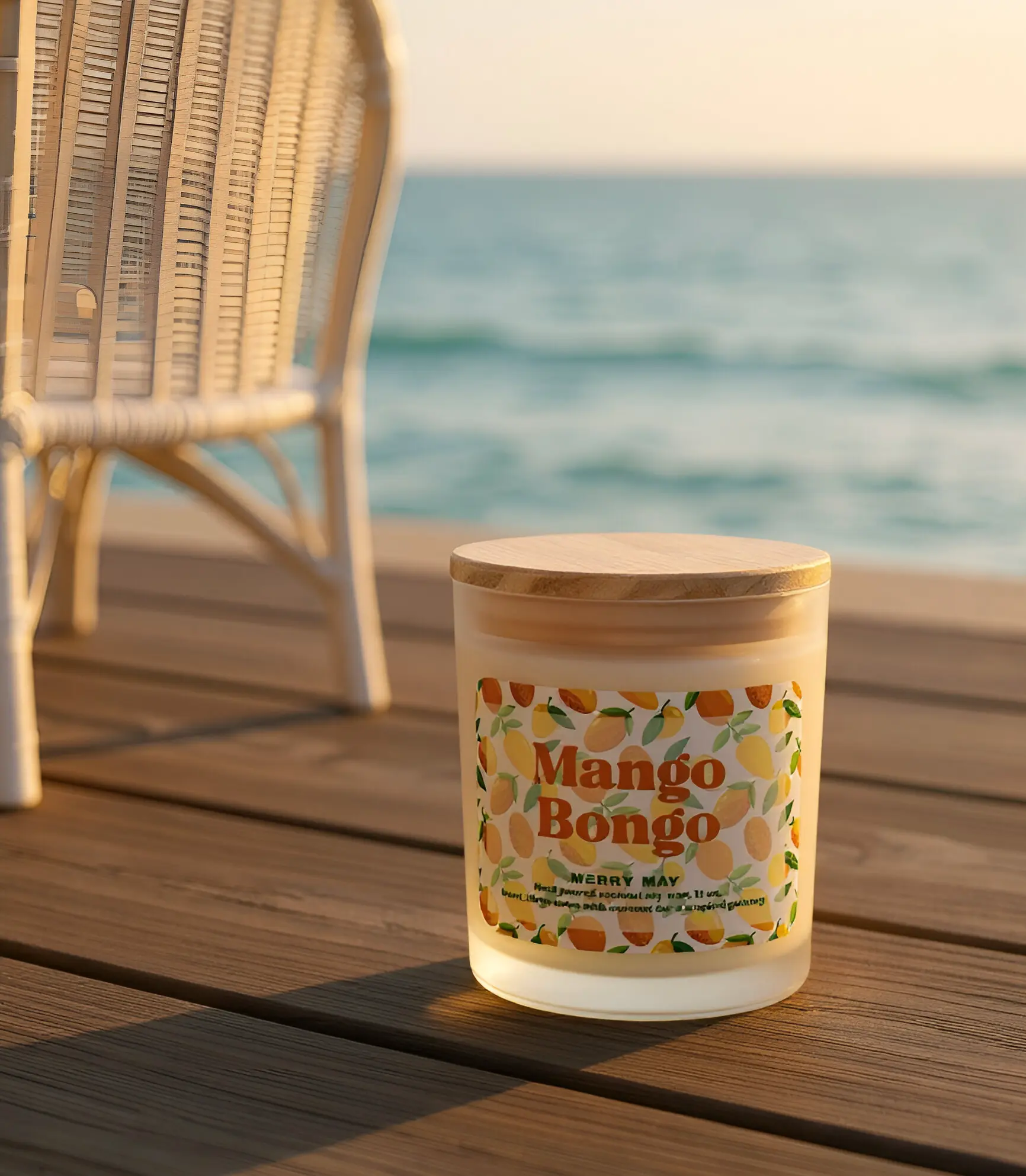 Mango Bongo 11 oz. Frosted Candle