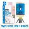 Flip It! Bottle Emptying Caps - 6 Pack - Best Value - Shark Tank - Bottle Emptying Kit with 6 XL Dispensing Stands, 6 Adapters & Reusable Leak Proof Gaskets - Upside Down Bottle Saver for Lotion, Shampoo & Condiments