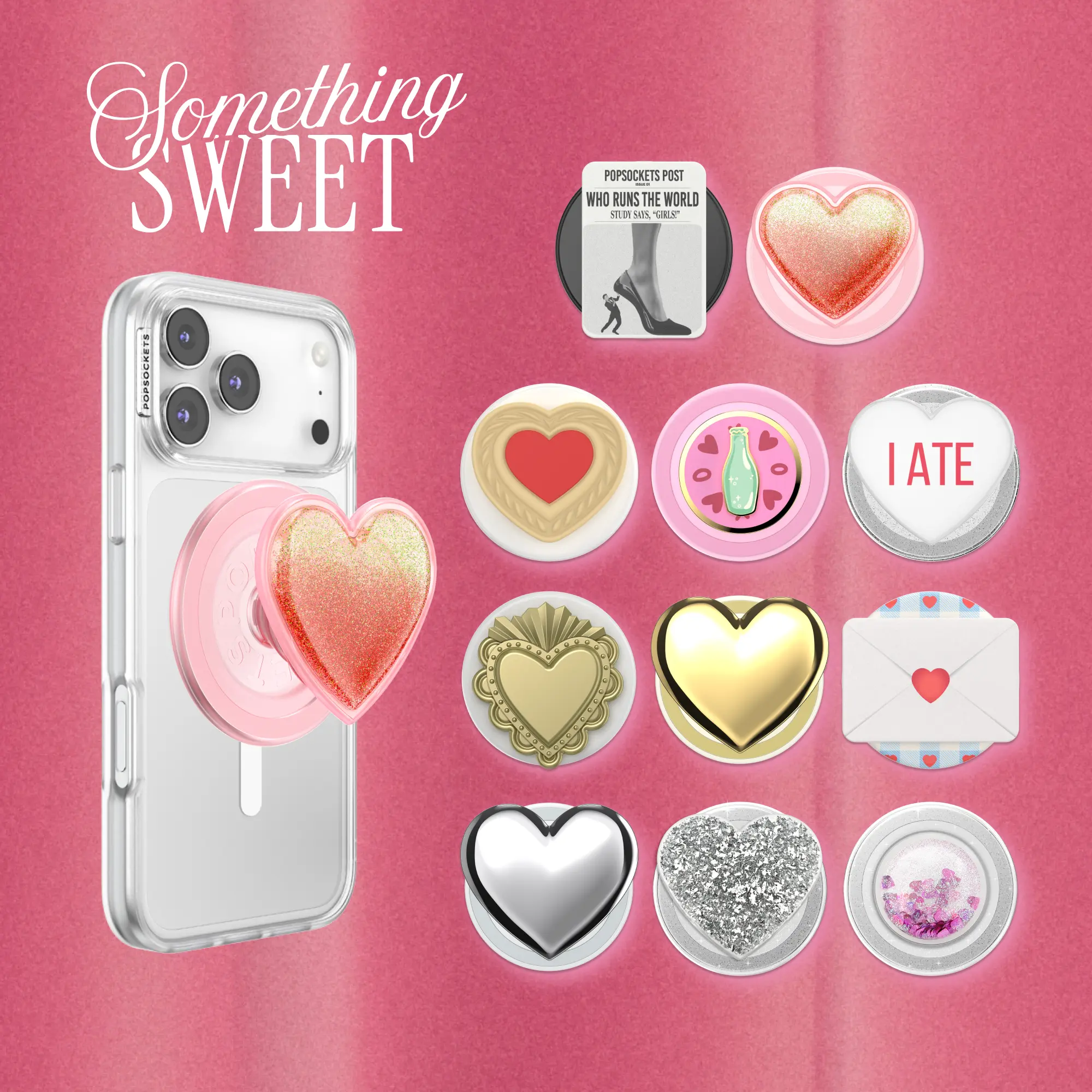 Something Sweet PopGrip for MagSafe - Magnetic Phone Grip and Phone Stand - PopSockets Something Sweet PopGrip for MagSafe - Magnetic Phone Grip and Phone Stand - PopSockets