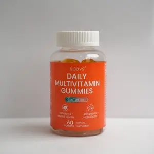 Koovs Daily Multivitamin Gummies, 60 Count, Gluten-Free, Supports Immune System Health & Normal Energy Metabolism