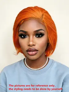 Pixie Cut Straight Short 13x4 Lace Front Wig, 150% Density Premium Human Hair Wig for Women, Natural Look, Versatile Styling, High-Quality, Lace Front Bobs, Pixie Cut Wigs