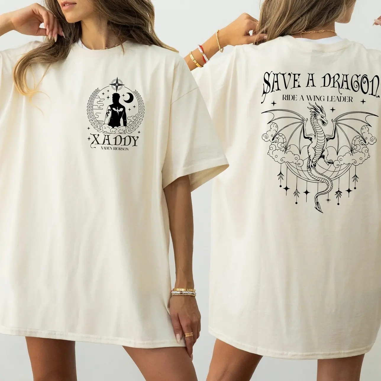 Xaden Riorson Shirt, Fourth Wing Dragon Tee, Retro Xaddy Onyx Storm Tshirt, Bookish Fantasy Lover Gift L