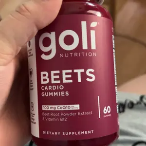 Product Review of Goli Beets Cardio Gummy - Beet Root Extract & 100mg CoQ10, Gluten-Free, Vegan, Non-GMO, and Gelatin-Free. Nature's Great Superfood from B**💎