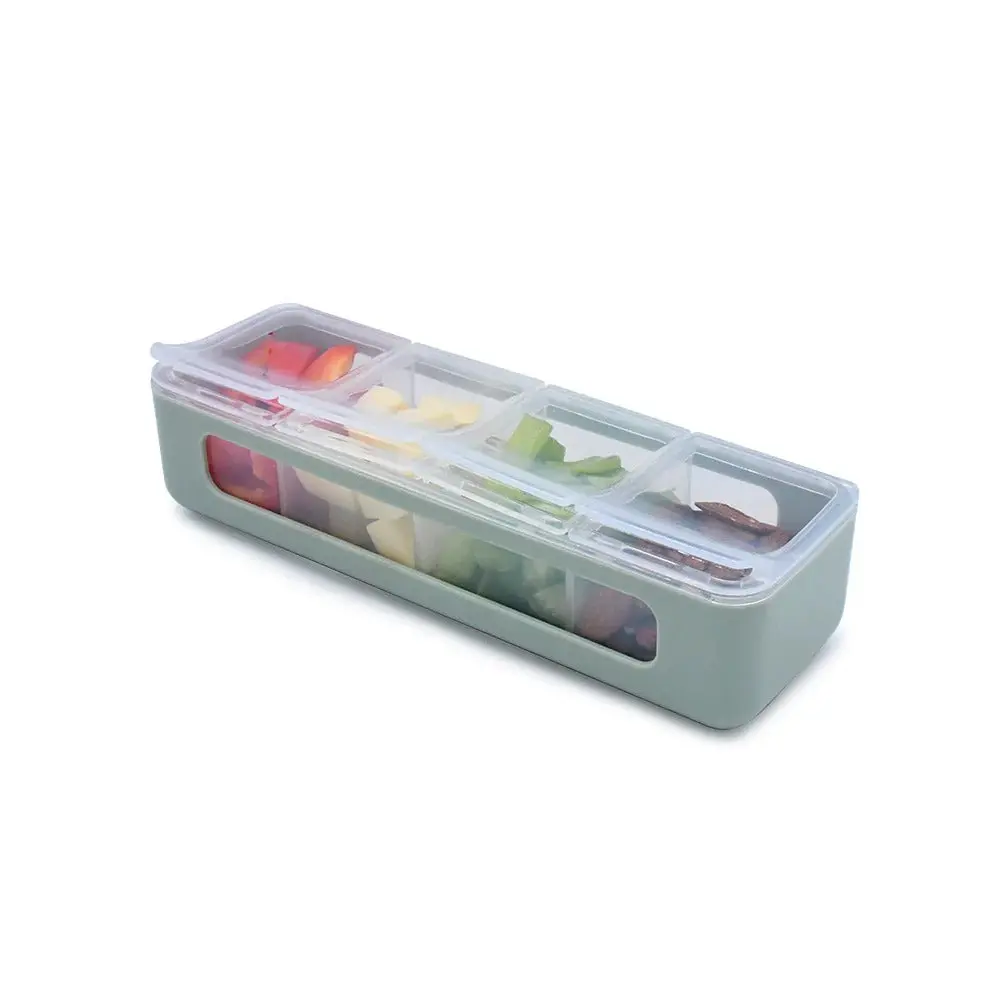Melii 4-Compartment Snackle Box | Sage
