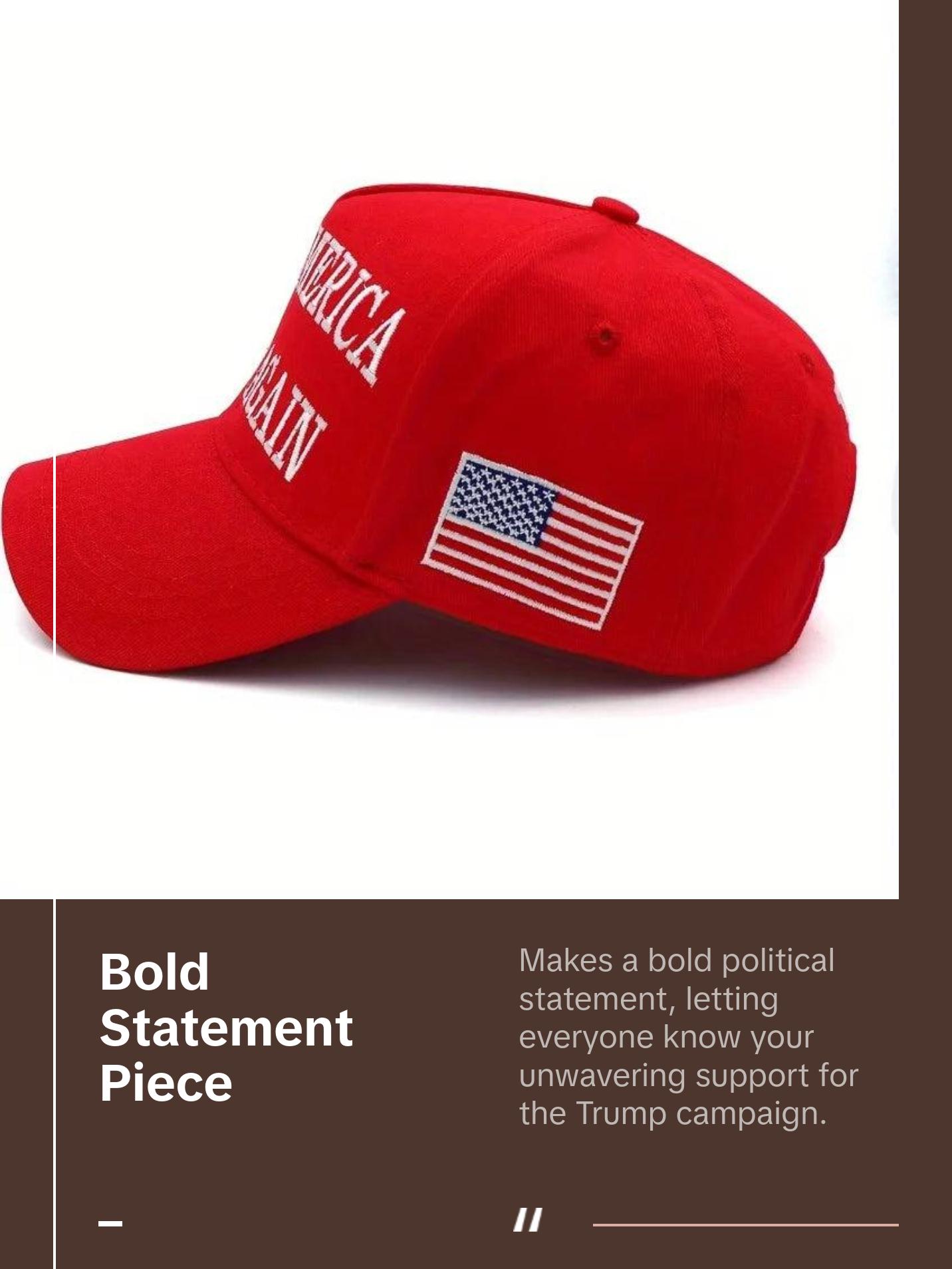 New Donald Trump 2024 Cap USA Baseball Cap MAGA Snapback