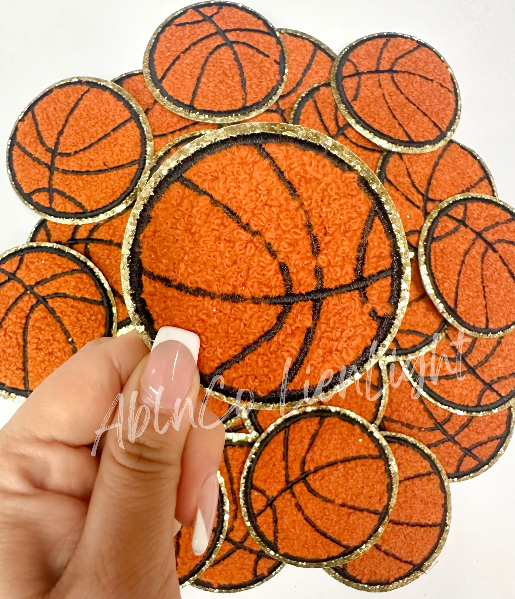 Basketball Chenille Patch