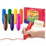 JoyCat Jumbo Triangular Easy-Grip Kids Crayons - 8/16/30 Pcs Natural Wax, Washable, Durable, Non-Toxic Toys, Drawing Color Coloring Supplies, Art Stuff, Gifts for Kids Arts & Crafts,familyfun