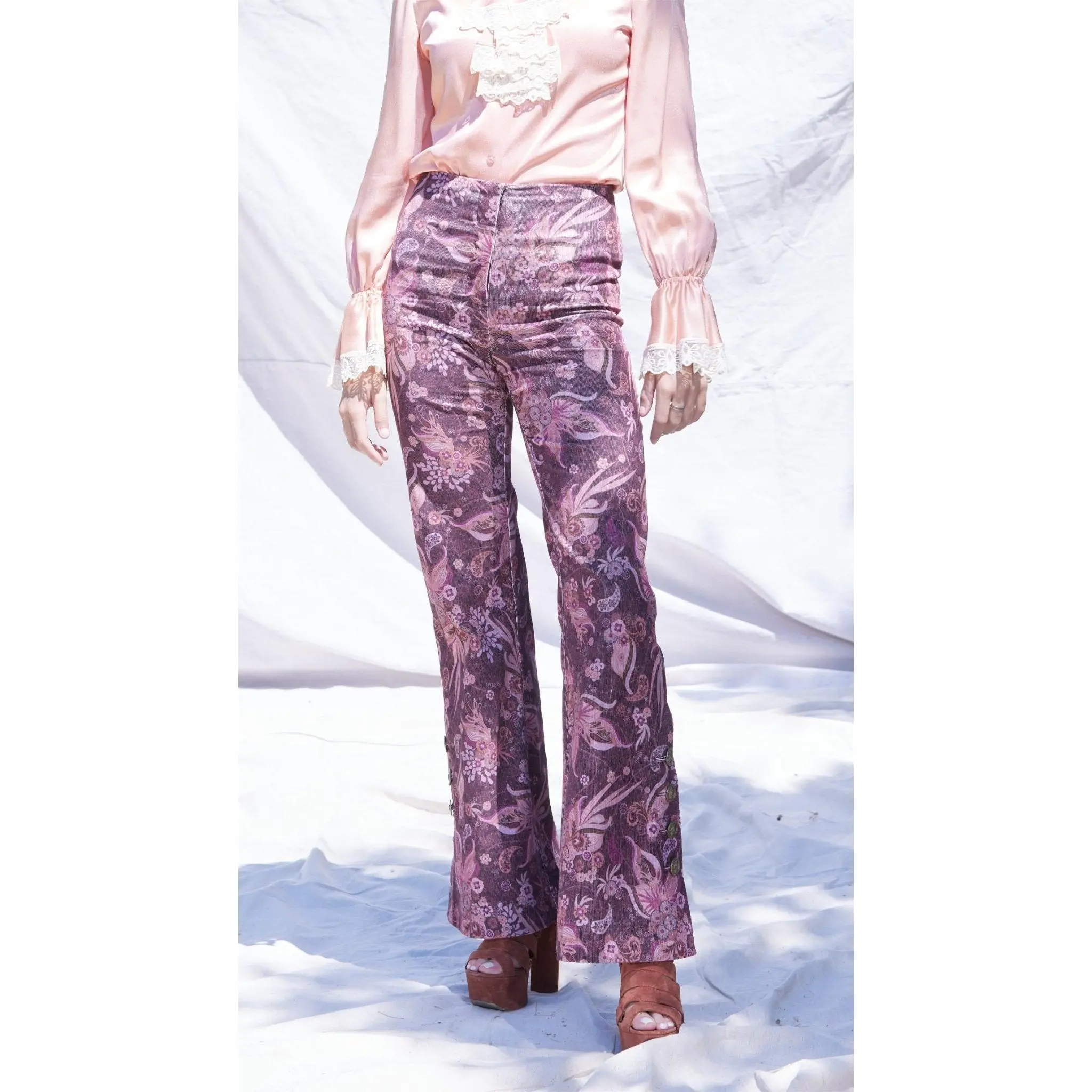 Feather print Pant