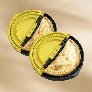 3-in-1 Tortilla Sealer and Quesadilla Maker for 10"+8"+6"Wraps| Adjustable & Detachable Crimper for Burritos,Tacos,Dumplings,Calzone, Sandwich | Dishwasher Safe