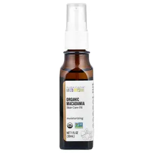 Aura Cacia Skin Care Oil, Organic Macadamia, 1 fl oz (30 ml)