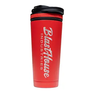 SCRIPT ICE SHAKER - RED