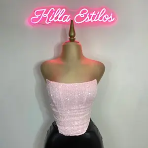 Sequin Corset Top