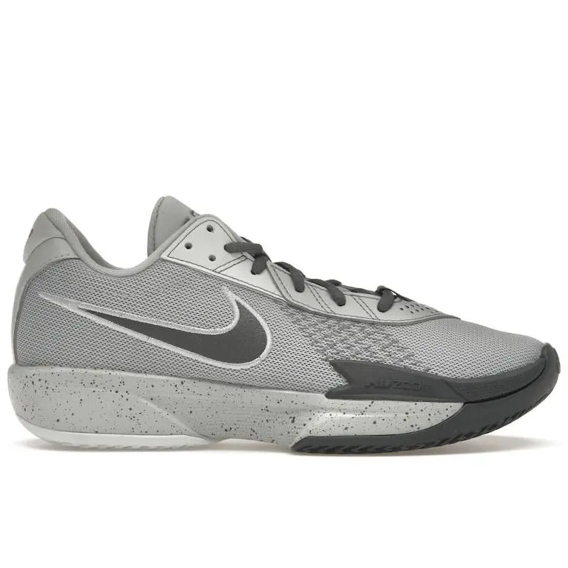 Nike Air Zoom GT Cut Academy Light Smoke Grey Basketball Shoes Men's Performance Sneakers Athletic Footwear with Responsive Cushioning Lightweight Design Breathable Upper Durable Court Traction Training Shoes for Basketball Games and Everyday Sports Wear