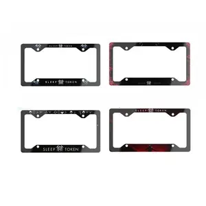 Sleep Token Band Metal License Plate Frame, Truck Tag, Car Front Plate Frame, Decoration