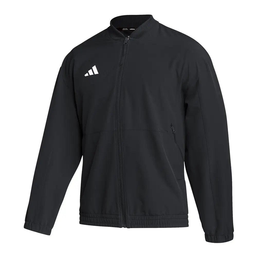 adidas Mens Travel Woven Jacket Training Athletic Outerwear Casual Lightweight - Black adidas Mens Travel Woven Jacket Training Athletic Outerwear Casual Lightweight - Black