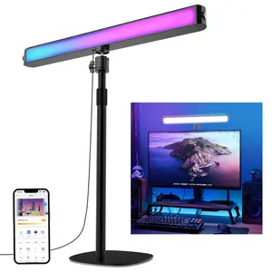NEEWER NG01 RGB LED Streaming Light, Desktop Video Light for Live Streaming, Gaming, Video Recording & Content Creation with Adjustable RGB Lighting summerwins