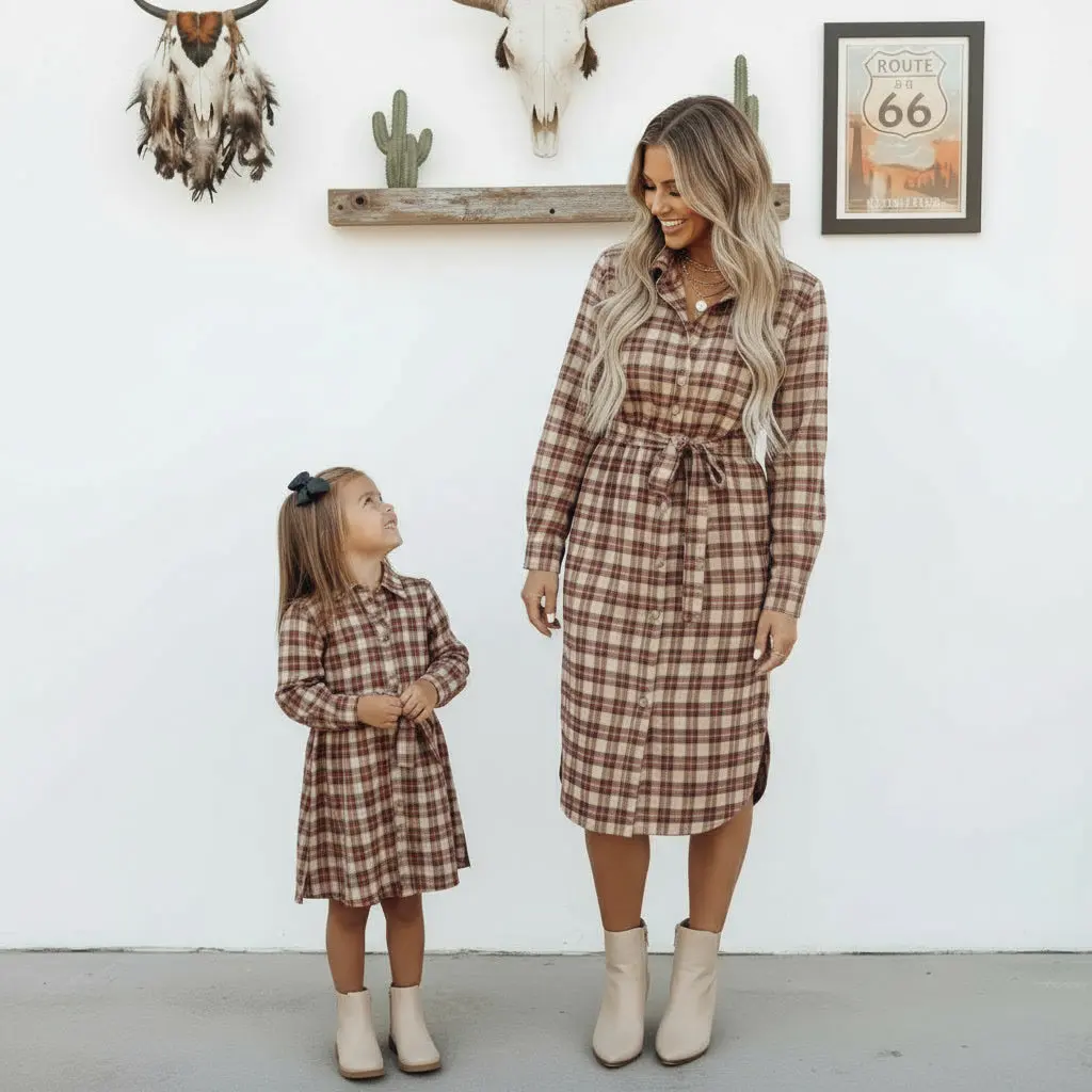 Reginas Mommy and Me Fall Matching Dresses