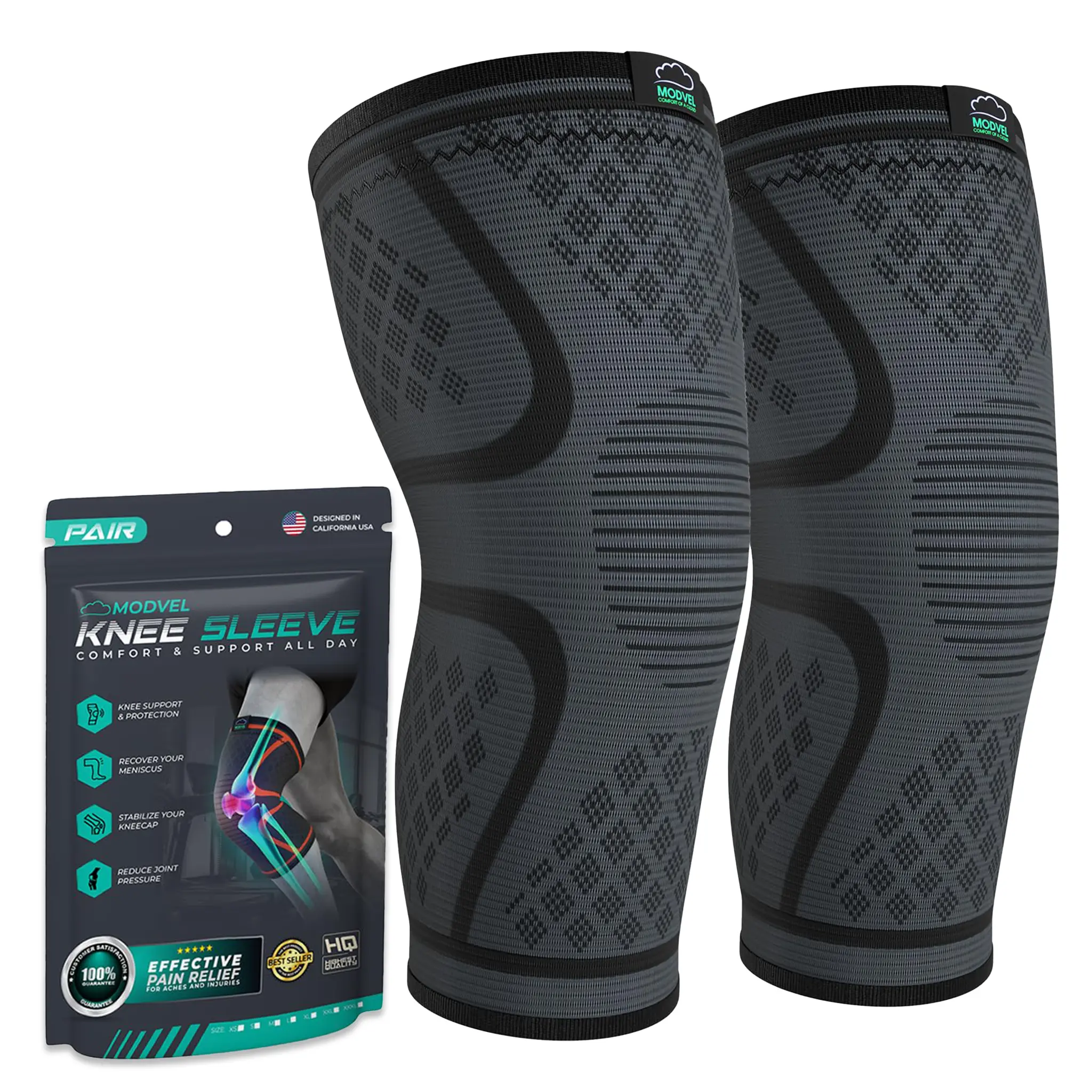 Modvel Knee Brace 2-Pack (New Colors)
