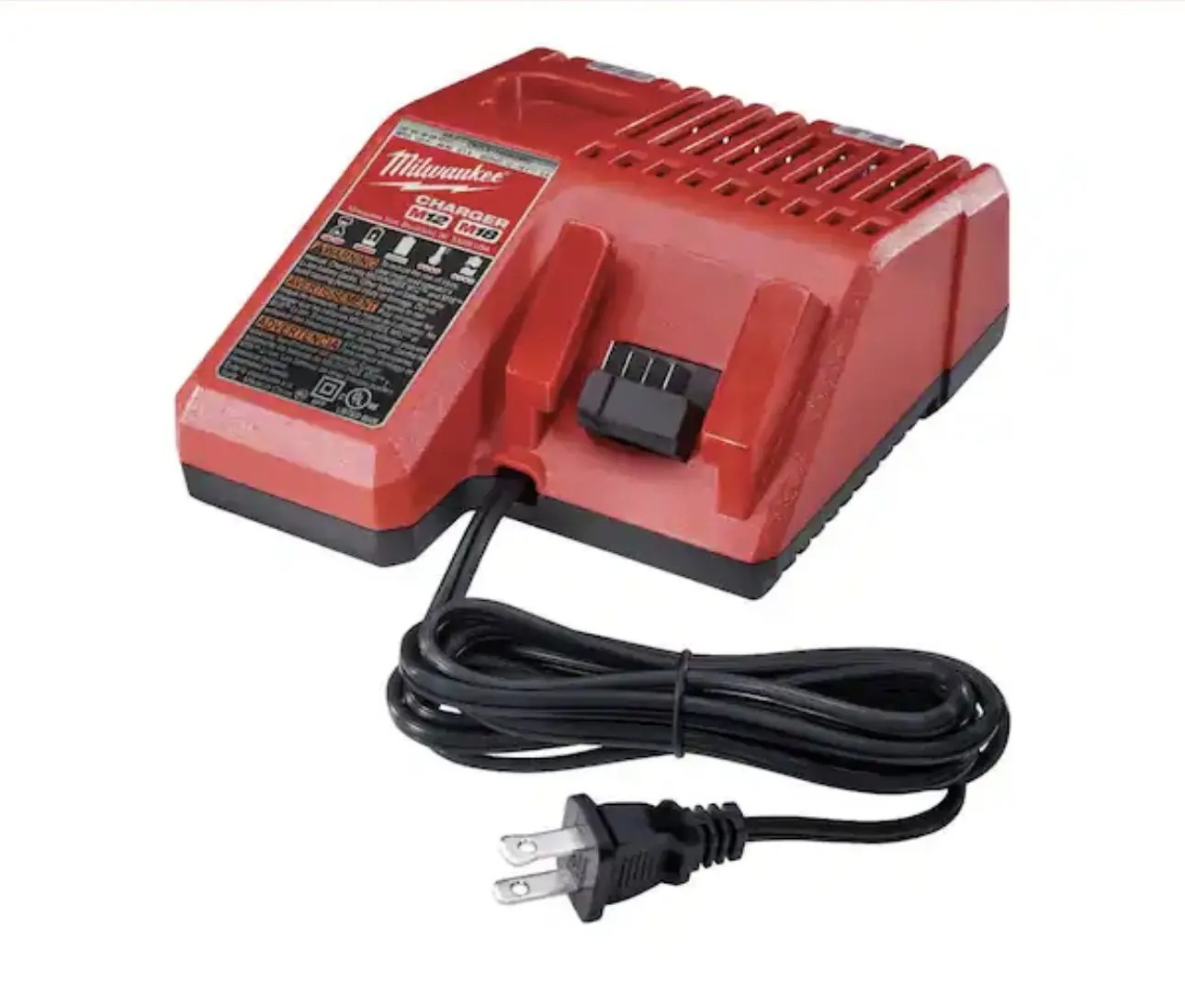 Milwaukee M12 and M18 12-Volt/18-Volt Lithium-Ion Multi-Voltage Battery Charger