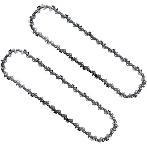 2PC 10 Inch Pole Saw Chain for RYOBI RY40506BTL / RY40560 / RYPRN33, 10" Chain Replacement for RYOBI P546 / P547 / RY40507BTL / P2502BTL