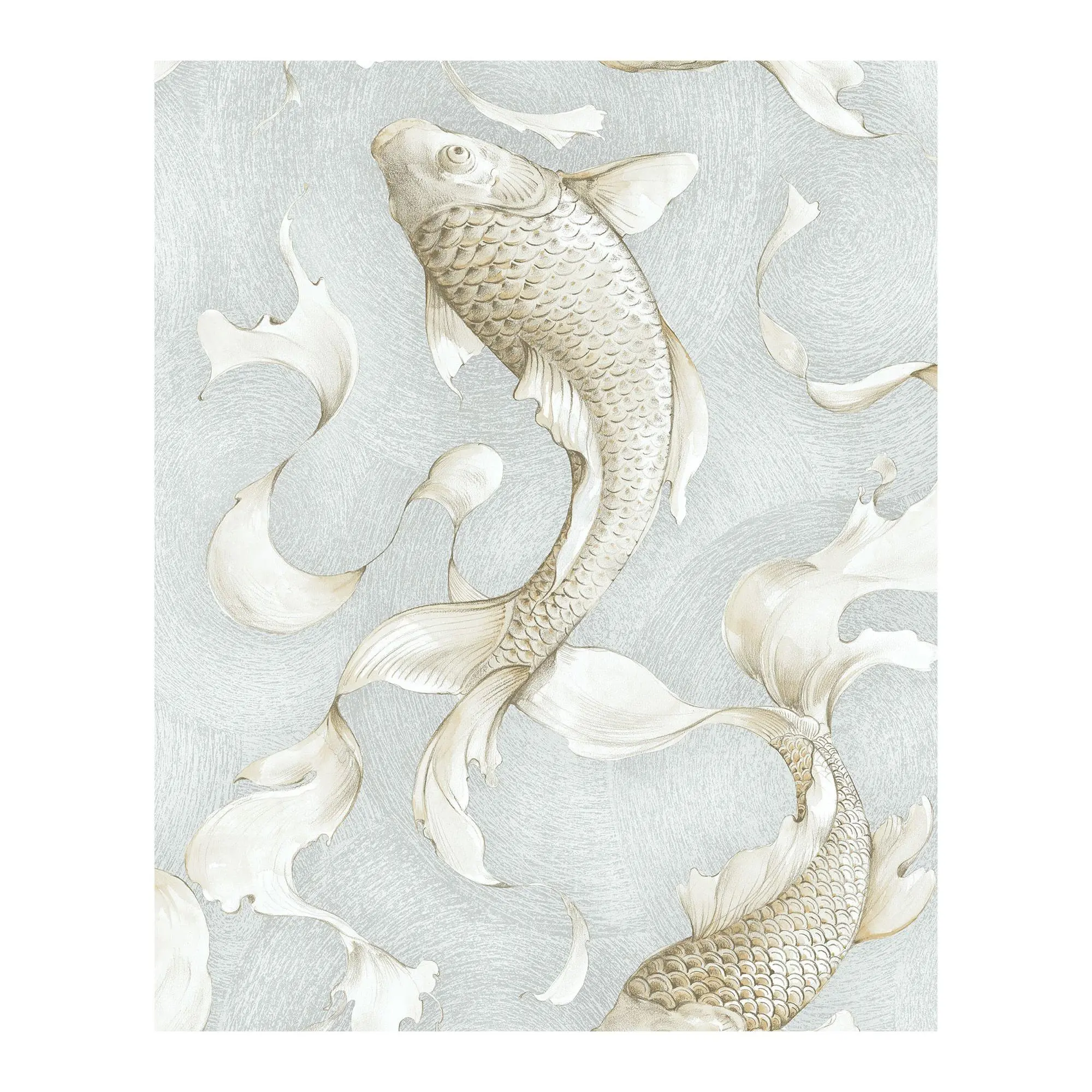 NextWall Koi Fish Peel and Stick Wallpaper Roll NextWall Koi Fish Peel and Stick Wallpaper Roll