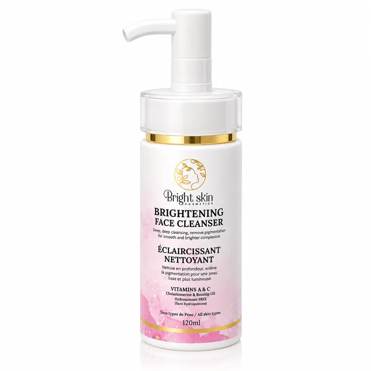 Brightening Face Cleanser – Gentle Daily Glow Face Wash | Hydrating & Skin Refreshing Cleanser Cleansing Lightweight Lightweight Moisturizer Nourishing Pore Radiant Smooth Moisture