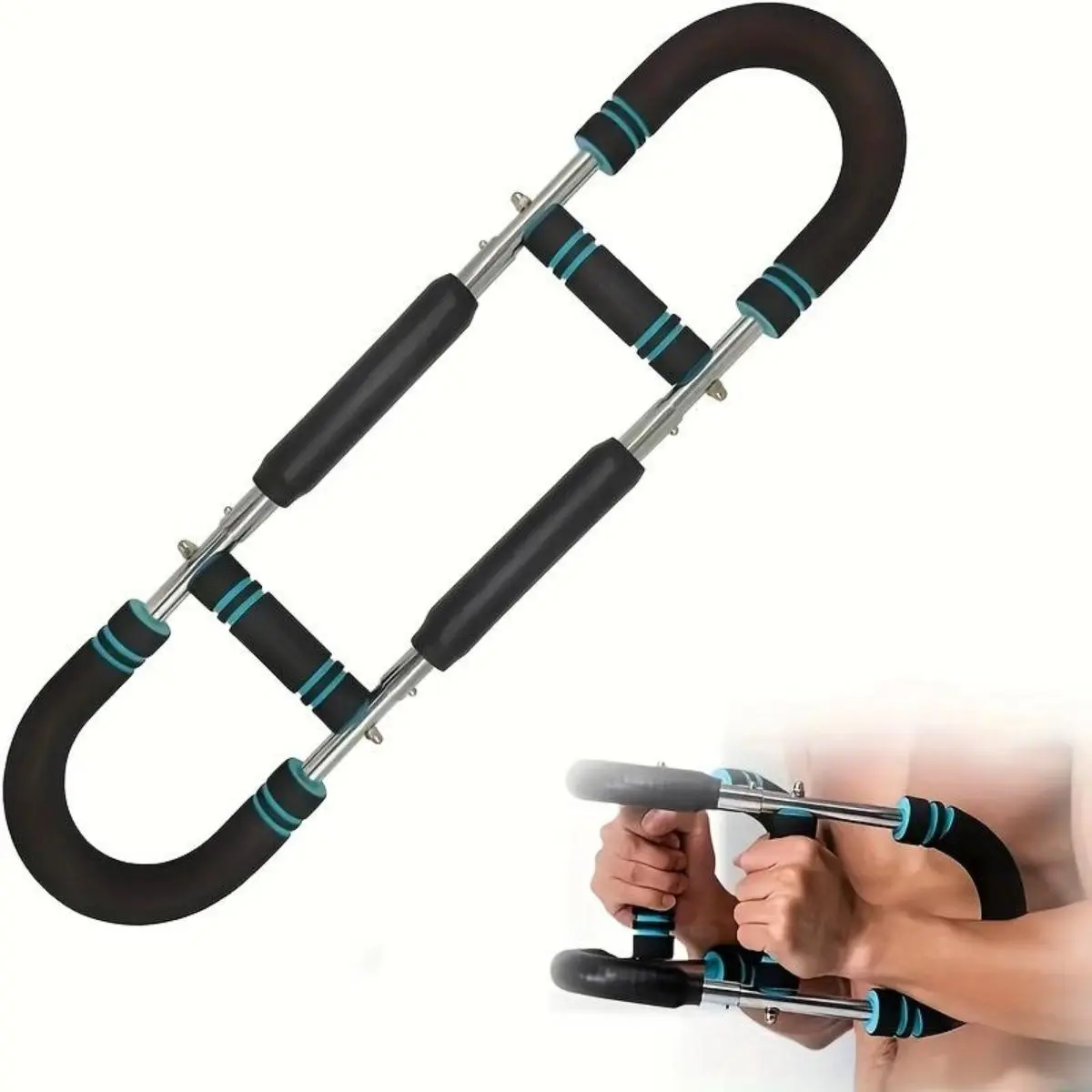 Adjustable Chest Workout Equipment,Arm Trainer for Men,Chest Trainer for Men,Upper body Strength Training, Portable Spring Resistance Home Fitness Equipment