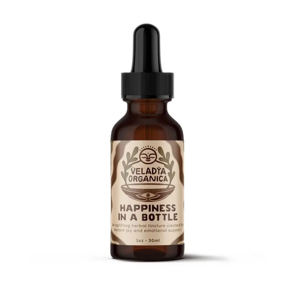 Happiness In A Bottle - Mood Enhancing Herbal Extract