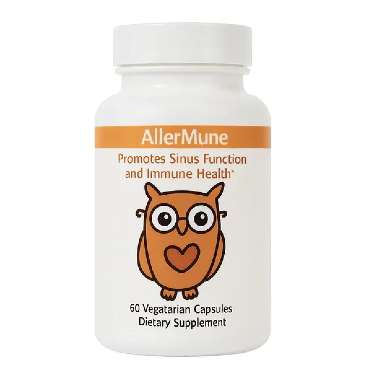 AllerMune 60 Capsules - Promotes Sinus Function & Immune Health - 100% Vegetarian, Supports Seasonal Allergies & Respiratory Health Healthcare Dietary Edible Fitness Supplement Healthy