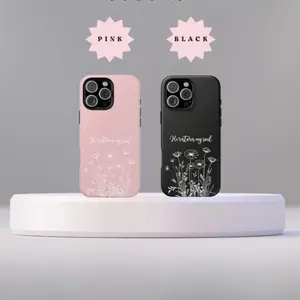 23 Psalms He Restores My Soul Phone Case Floral Christian Aesthetic Phone Cover Godly Gifts,phone Case Suitable for Iphone 11/12/13/14/15/16/17 Pro Promax Plus Air