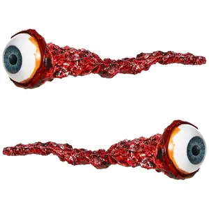 Realistic Fake Eyes Props, Handmade Tear Eye Accessories, Halloween Trick-Or-Treat Party Gifts (blue), Movie Prop Eyeballs