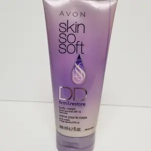 AVON Skin So Soft Firm & Restore DD Body Cream - Moisturizing Body Lotion