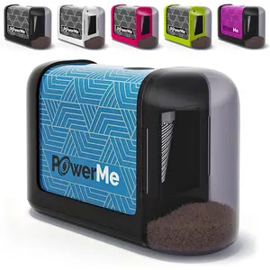 Battery-Operated Electric Pencil Sharpener for Kids, School, Home, Office - for No. 2 Pencils and Colored Pencils