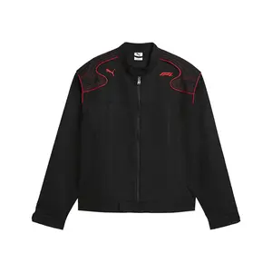 PUMA Mens F1 Lifestyle Racing Jacket Racing Athletic Outerwear Casual - Black PUMA Mens F1 Lifestyle Racing Jacket Racing Athletic Outerwear Casual - Black