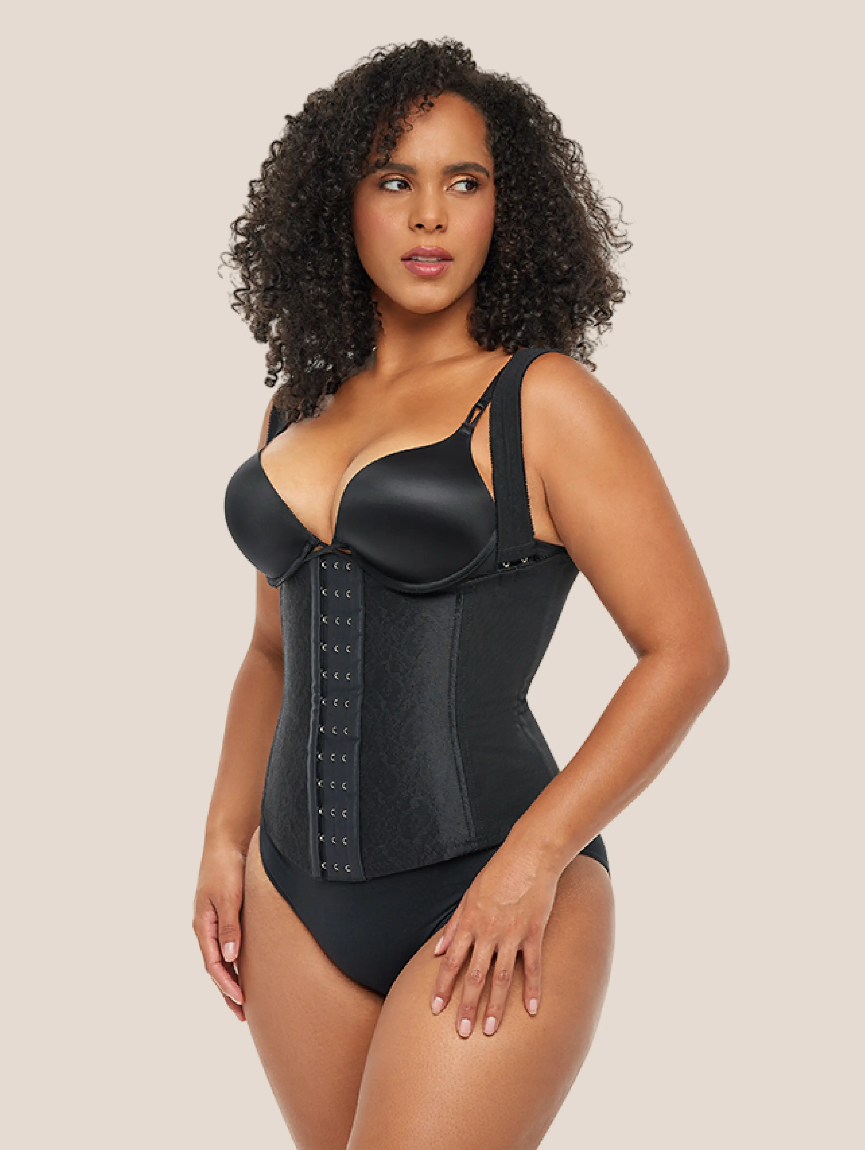 Corselette De'lux Supportive Cross-Cut Back Compression for Abdominal Strengthening Ideal for Long Hours Work & Developmental Stage