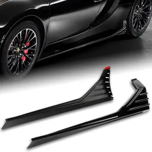 30.6" x 9.5" MP-Type Universal Side Skirt Rocker Splitters Diffuser Winglet Wind
