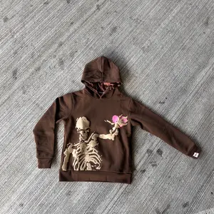 Brown Skelly Pullover