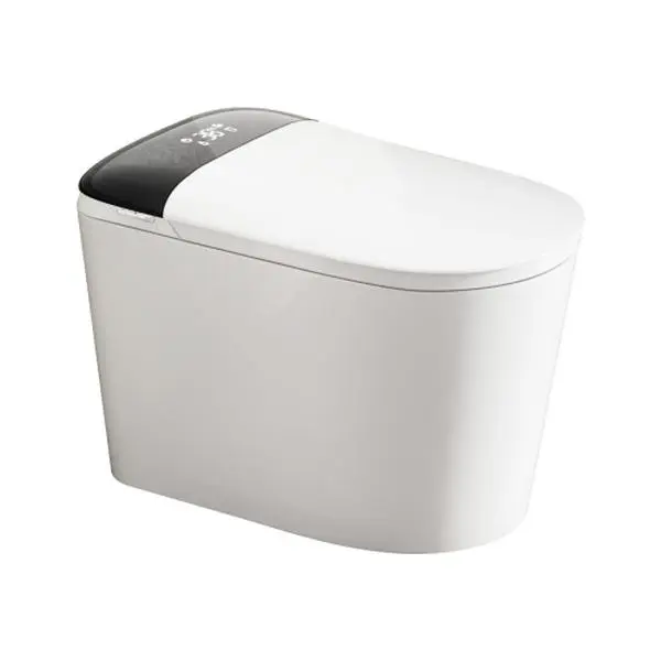 Bellemave E40 Modern Indoor Floor-Mount ADA Height Smart Toilet with Built-In Bidet, Heated Seat, Automatic Flush, Dryer, Auto Open/Close, Self-Cleaning Nozzle