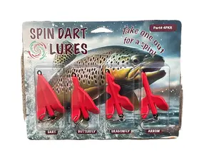 4-Pack Fishing Lures