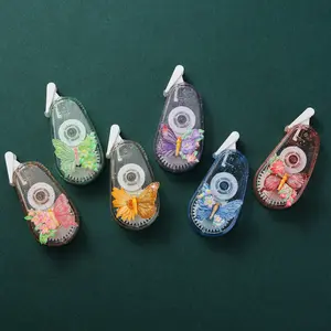 1/6pcs White Out Tape, Cute Aesthetic Easy Fast Instant Correction Tools for Home School Office, Office Supplies