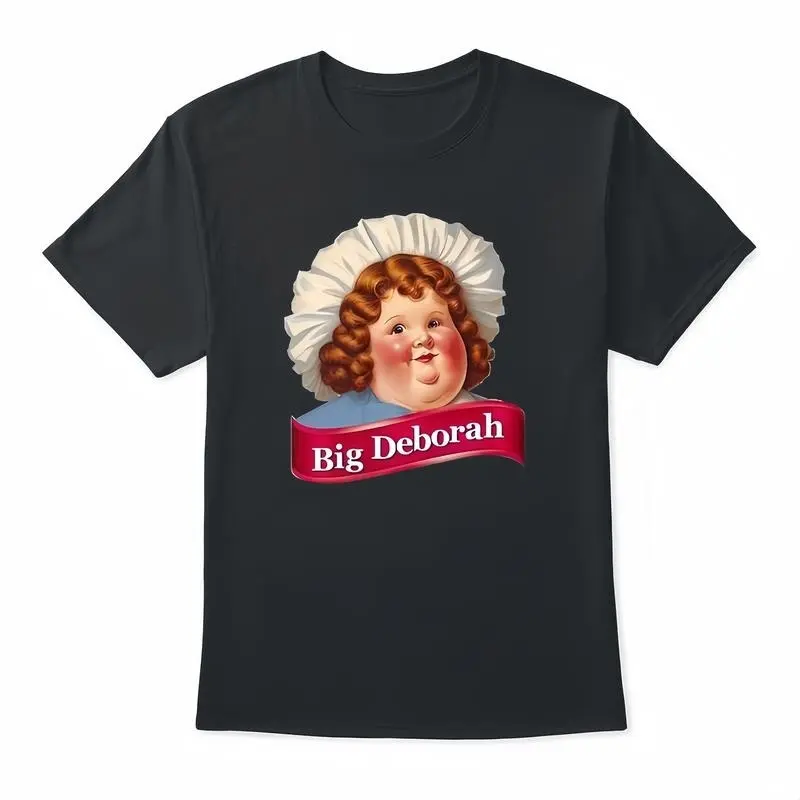 Vintage Big Deborah TShirt, Funny Shirt Short Sleeve, For Men, For Women Menswear Top graphic tees men crop tops summer outfits for men summer tops T-Shirt