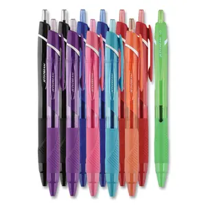 Uni-Ball UBC70171 Jetstream Element Ballpoint Pen, Red Ink Pens & Refills - Pack of 12