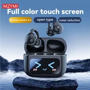 MZYMI M100 Clip-On Bluetooth Headphones Audio-Visual Touchscreen Wireless Sports Earphones for Music & Calls  Waterproof & Sweatproof Headset Electronic   more,stable,connection
