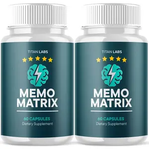 (2 Pack) Memo Matrix Nootropic Natural Brain MemoMatrix 120 Capsules