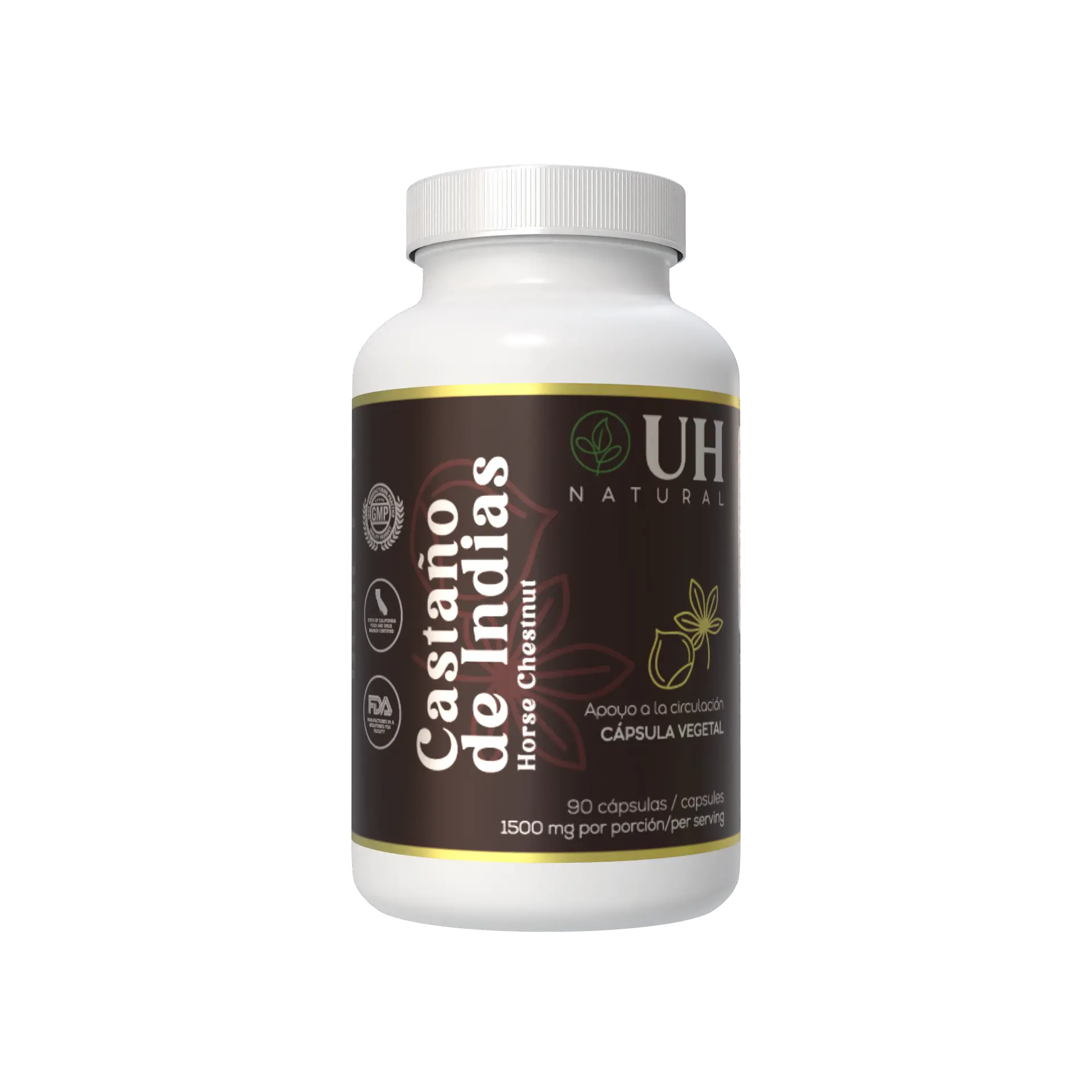 Castaño de Indias – 90 cápsulas, - Horse Chestnut - 90 capsules