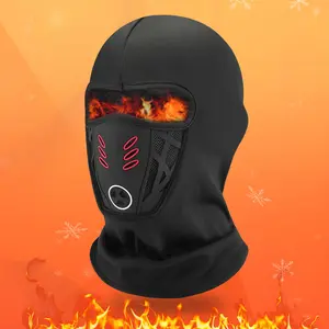 Outdoor Winter Rider Warm Anti-Haze Full Face Mask for Motorcycle Riding Cycling Ski Hood Cap Windproof Soft Warm Bike Headwear