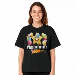 Gildan Pastel Yaoi T-shirt with Soft Girl Aesthetic Kawaii Charm and Drama - Heavy Cotton Graphic Crew Neck Short Sleeve T-Shirt for All Seasons Streetwear - Casual