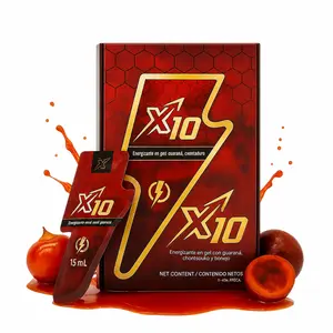 X10 Natural Energy Shot- Energy Drink with Guarana | Focus and Performance Boost (7 Pack x 15 ml)