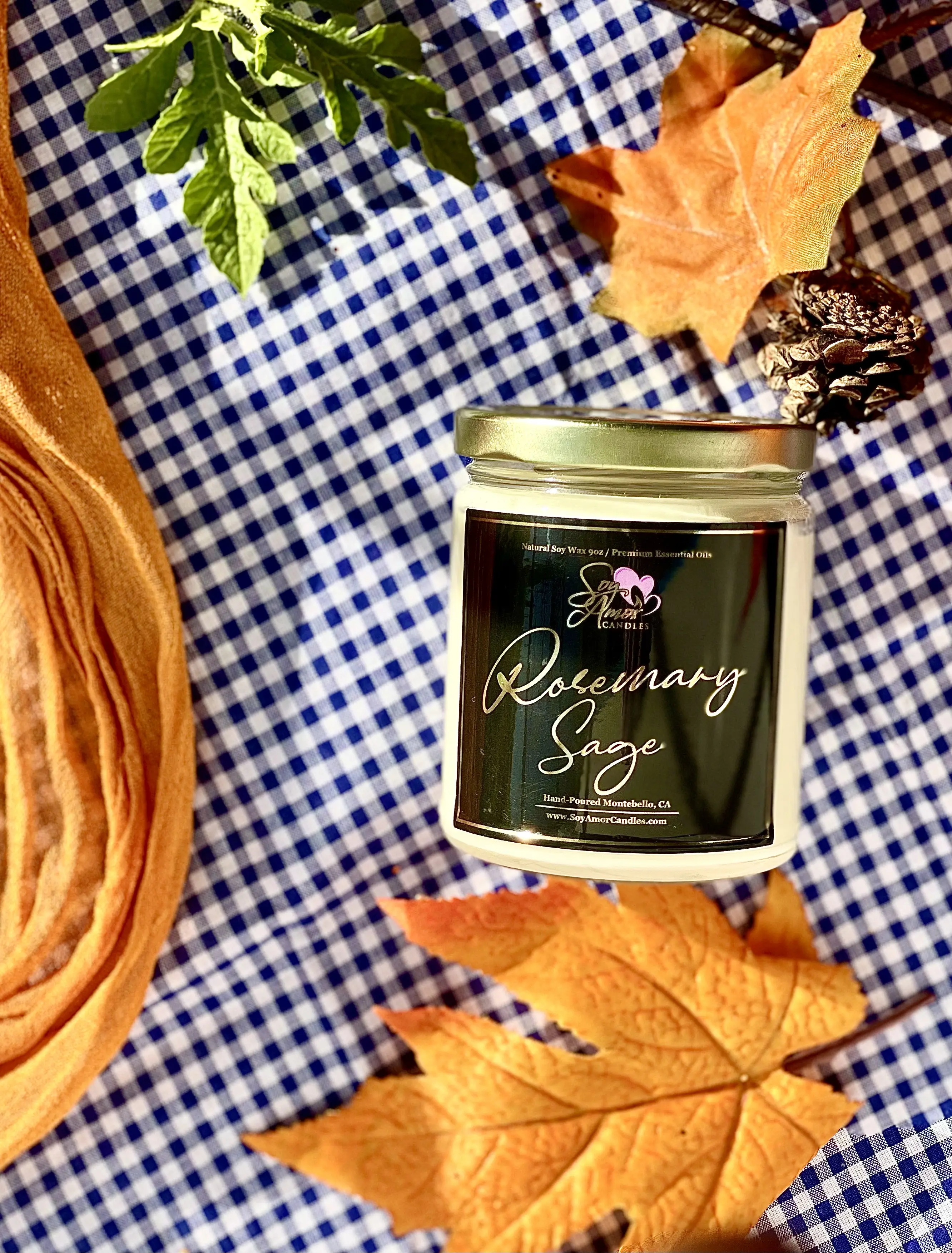 Rosemary Sage - Soy Candle